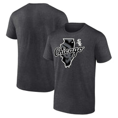 Charcoal Chicago White Sox Sox State T-Shirt