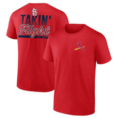 Red St. Louis Cardinals Takin' Flight T-Shirt