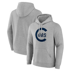 Gray Chicago Cubs Wahconah Pullover Hoodie