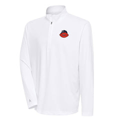 Antigua Team Logo Throwback Tribute Quarter-Zip Pullover Top - Chicago Bears Pullover