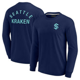 NHL Seattle Kraken Fanatics Unisex Elements Super Soft Long Sleeve T-Shirt
