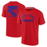NHL New York Rangers Fanatics Unisex Elements Super Soft Short Sleeve T-Shirt