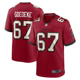 Luke Goedeke Game Player Jersey - Tampa Bay Buccaneers Jerseys