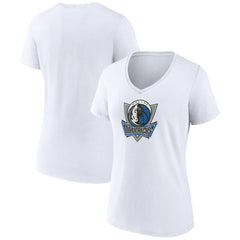 Dallas Mavericks Women's Alternate Logo V-Neck T-Shirt sale