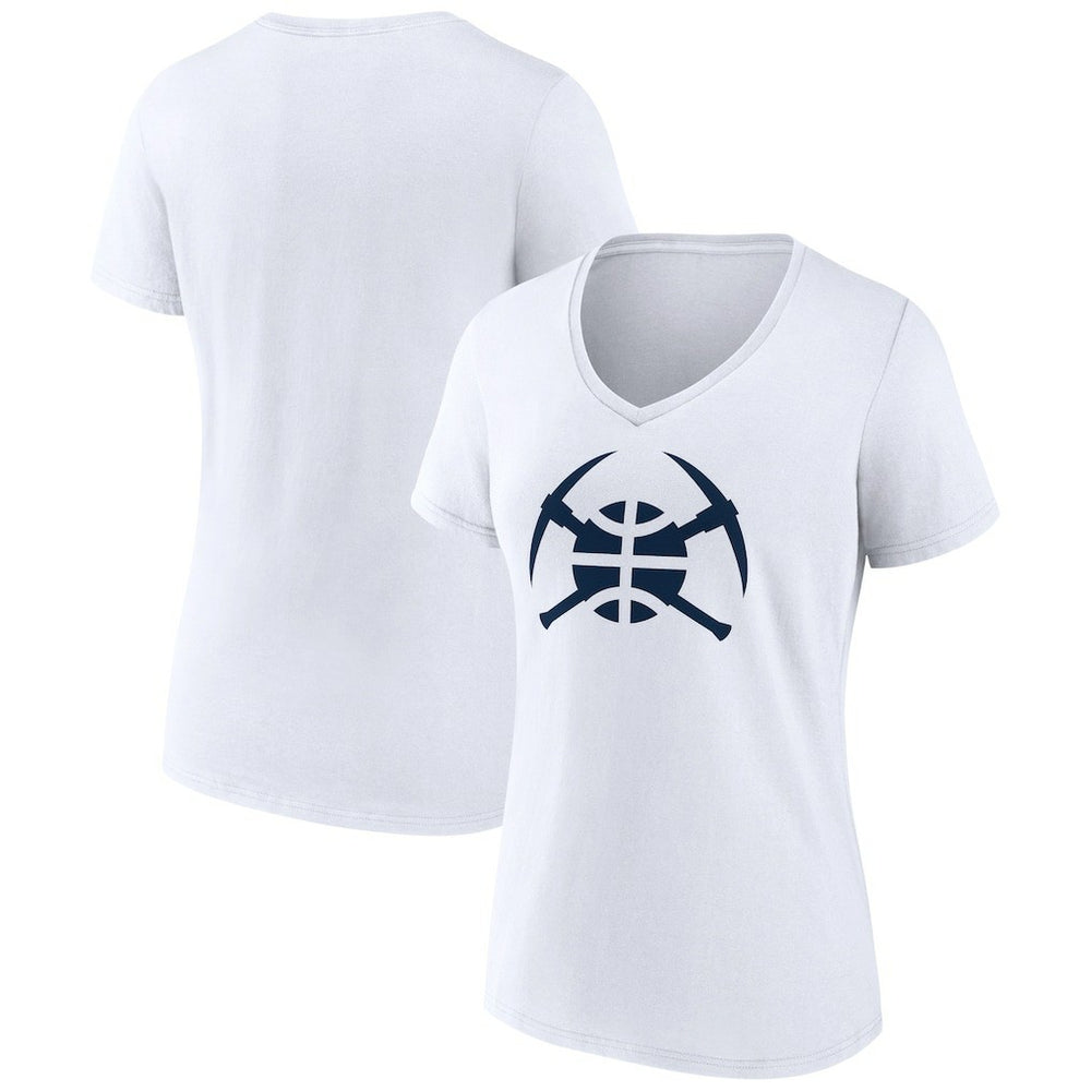 Denver Nuggets Women's Alternate Logo V-Neck T-Shirt sale