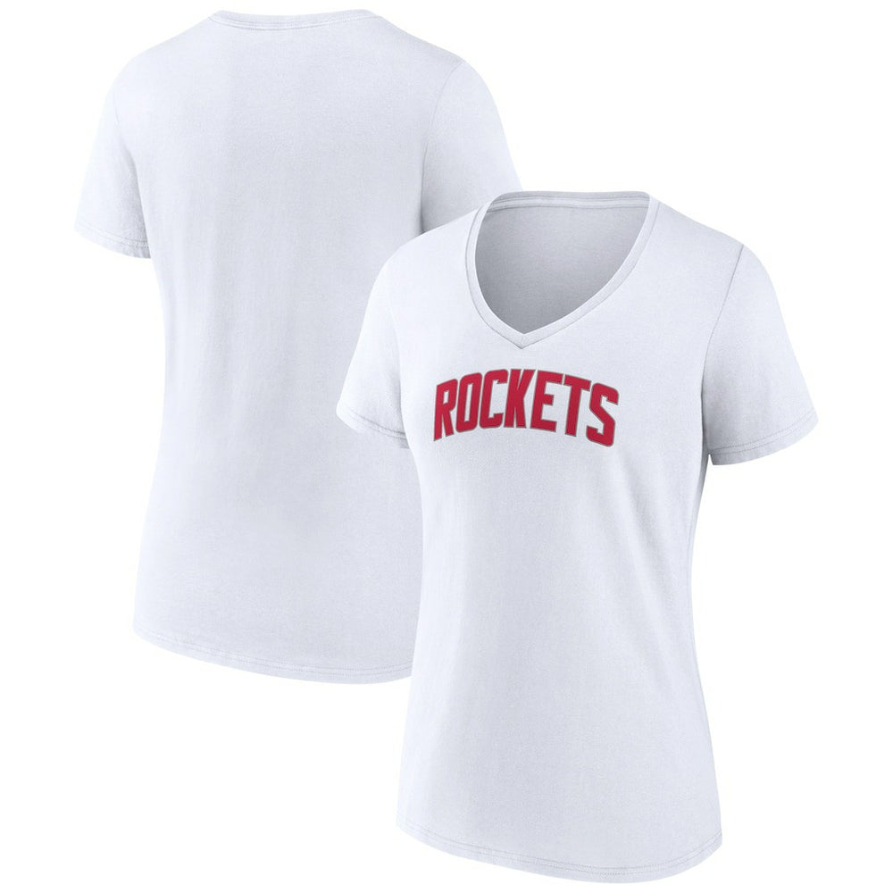 Houston Rockets Women's Alternate Logo V-Neck T-Shirt