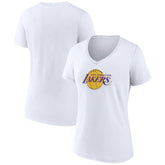 Los Angeles Lakers Women's Alternate Logo V-Neck T-Shirt