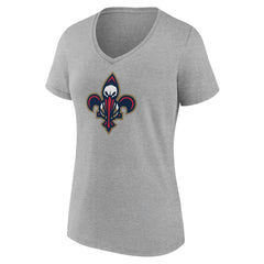 New Orleans Pelicans Women's Alternate Logo V-Neck T-Shirt