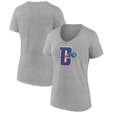 Detroit Pistons Women's Alternate Logo V-Neck T-Shirt sale