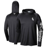 Black Chicago White Sox Columbia Terminal Tackle Long Sleeve Hoodie T-Shirt