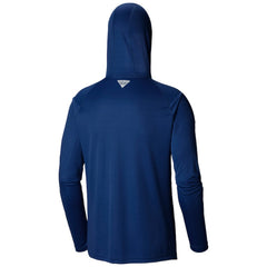 Navy Detroit Tigers Columbia Terminal Tackle Long Sleeve Hoodie T-Shirt