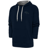 Antigua Tonal Logo Victory Pullover Hoodie - Denver Broncos Hoodies