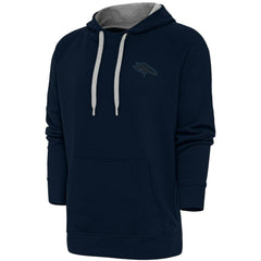 Antigua Tonal Logo Victory Pullover Hoodie - Denver Broncos Hoodies