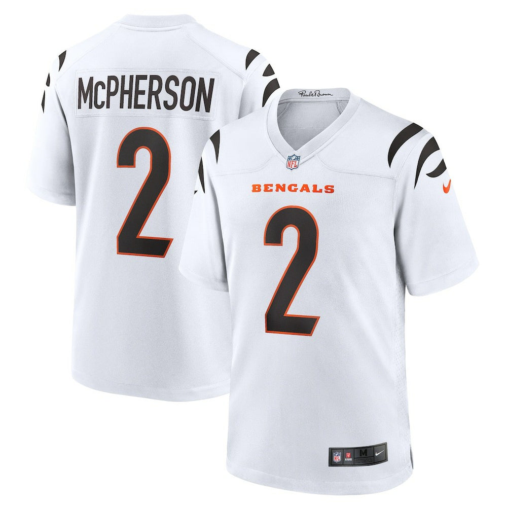 Evan McPherson Game Player Jersey - Cincinnati Bengals Jerseys