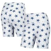 Women's Allover Print Biker Shorts - Dallas Cowboys Shorts