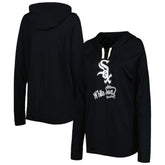 Black Chicago White Sox Touch Women's Pre-Game Raglan Pullover Hoodie