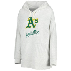 Heather Gray Athletics Touch Women's Pre-Game Raglan Pullover Hoodie