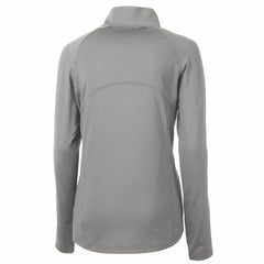 Cutter & Buck Women's Throwback Logo Adapt Eco Knit Stretch Recycled Half-Zip Pullover Top - Detroit Lions Pullover