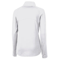Cutter & Buck Women's Throwback Logo Adapt Eco Knit Stretch Recycled Half-Zip Pullover Top - Buffalo Bills Pullover