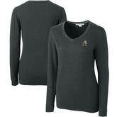Cutter & Buck Women's Throwback Logo Lakemont Tri-Blend V-Neck Sweater - Cleveland Browns