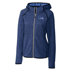 Cutter & Buck Women's Throwback Logo Mainsail Full-Zip Jacket - Seattle Seahawks Jackets