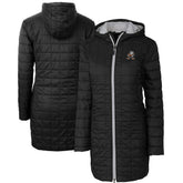 Cutter & Buck Women's Throwback Logo Rainier Primaloft Eco Full-Zip Hoodie Long Coat - Cleveland Browns Hoodies