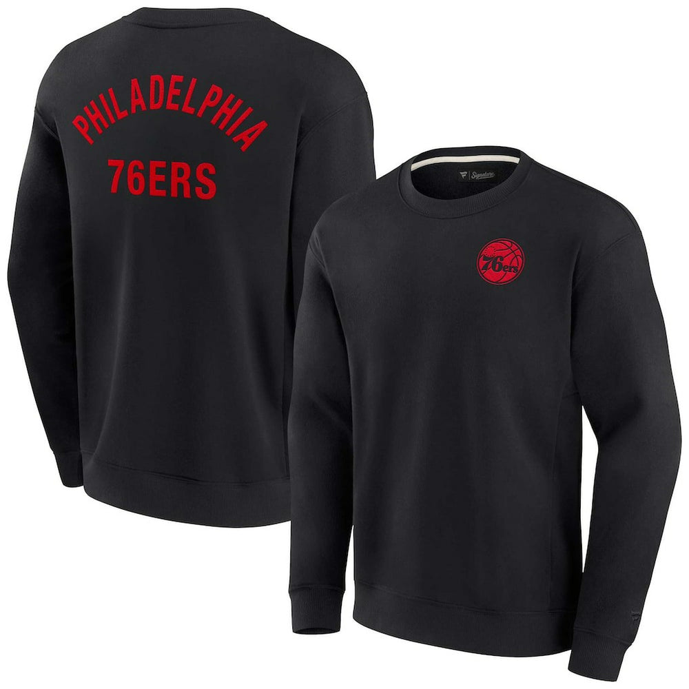 Fanatics Philadelphia 76ers Unisex Elements Super Soft Fleece Pullover Sweatshirt