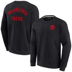 Fanatics Philadelphia 76ers Unisex Elements Super Soft Fleece Pullover Sweatshirt