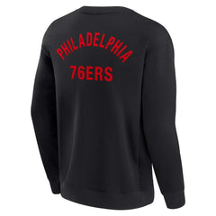 Fanatics Philadelphia 76ers Unisex Elements Super Soft Fleece Pullover Sweatshirt