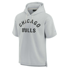 Fanatics Chicago Bulls Unisex Elements Super Soft Fleece Short Sleeve Pullover Hoodie sale
