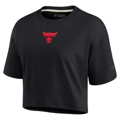 Fanatics Chicago Bulls Women's Elements Super Soft Boxy Cropped T-Shirt sale