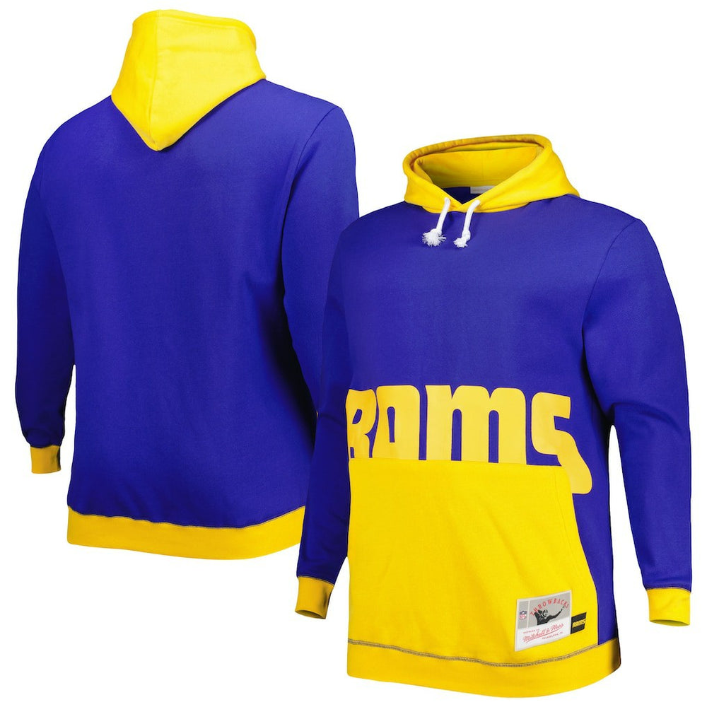 Big & Tall Big Face Pullover Hoodie - Los Angeles Rams Hoodies