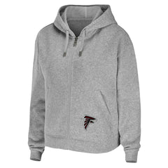 WEAR by Erin Andrews Women's Team Full-Zip Hoodie - Atlanta Falcons Hoodies