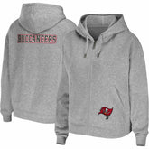 WEAR by Erin Andrews Women's Team Full-Zip Hoodie - Tampa Bay Buccaneers Hoodies