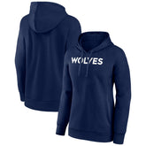 Minnesota Timberwolves Women's Wordmark Alt Pullover Hoodie
