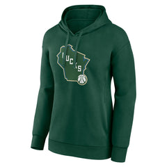Milwaukee Bucks Women's Alternate Logo Pullover Hoodie