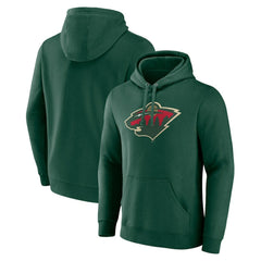 NHL Minnesota Wild Fanatics Primary Logo Pullover Hoodie