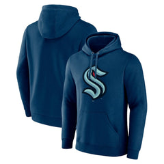 NHL Seattle Kraken Fanatics Primary Logo Pullover Hoodie