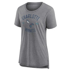 Charlotte Hornets Women's Heritage Tri-Blend T-Shirt