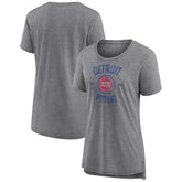 Detroit Pistons Women's Heritage Tri-Blend T-Shirt sale