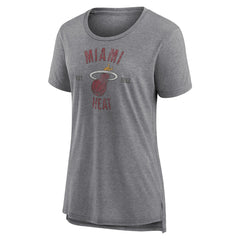 Miami Heat Women's Heritage Tri-Blend T-Shirt