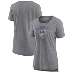 Sacramento Kings Women's Heritage Tri-Blend T-Shirt