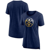Denver Nuggets Women's Gradient Logo Tri-Blend T-Shirt sale