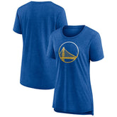 Golden State Warriors Women's Gradient Logo Tri-Blend T-Shirt sale