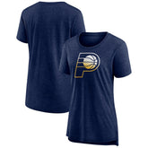 Indiana Pacers Women's Gradient Logo Tri-Blend T-Shirt