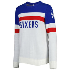 Philadelphia 76ers Lusso Women's Dominique Pullover Sweater