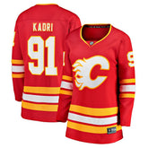 NHL Nazem Kadri Calgary Flames Fanatics Women's Home Breakaway Player Jersey