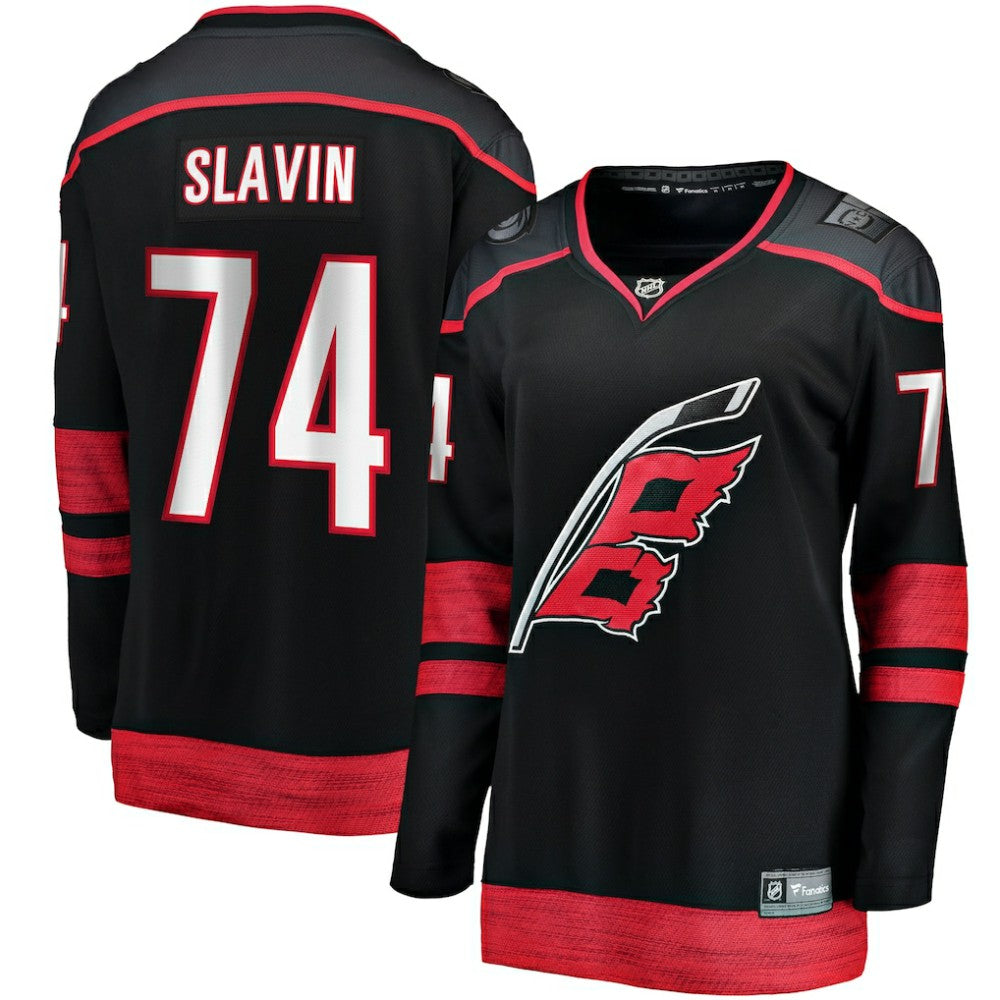 NHL Jaccob Slavin Carolina Hurricanes Fanatics Women's Home Breakaway Player Jersey