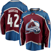 NHL Josh Manson Colorado Avalanche Fanatics Home Breakaway Player Jersey