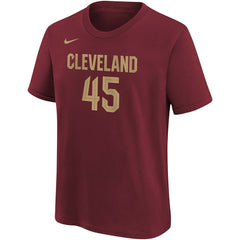 Nike Donovan Mitchell Cleveland Cavaliers Youth Icon Edition Name & Number T-Shirt sale
